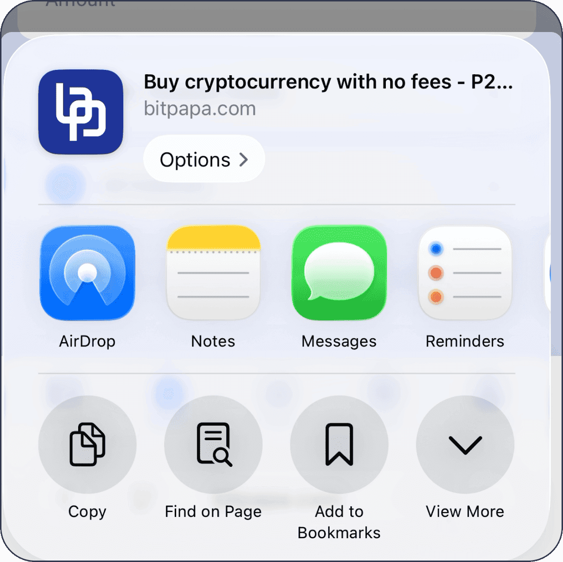Bitpapa PWA step 3